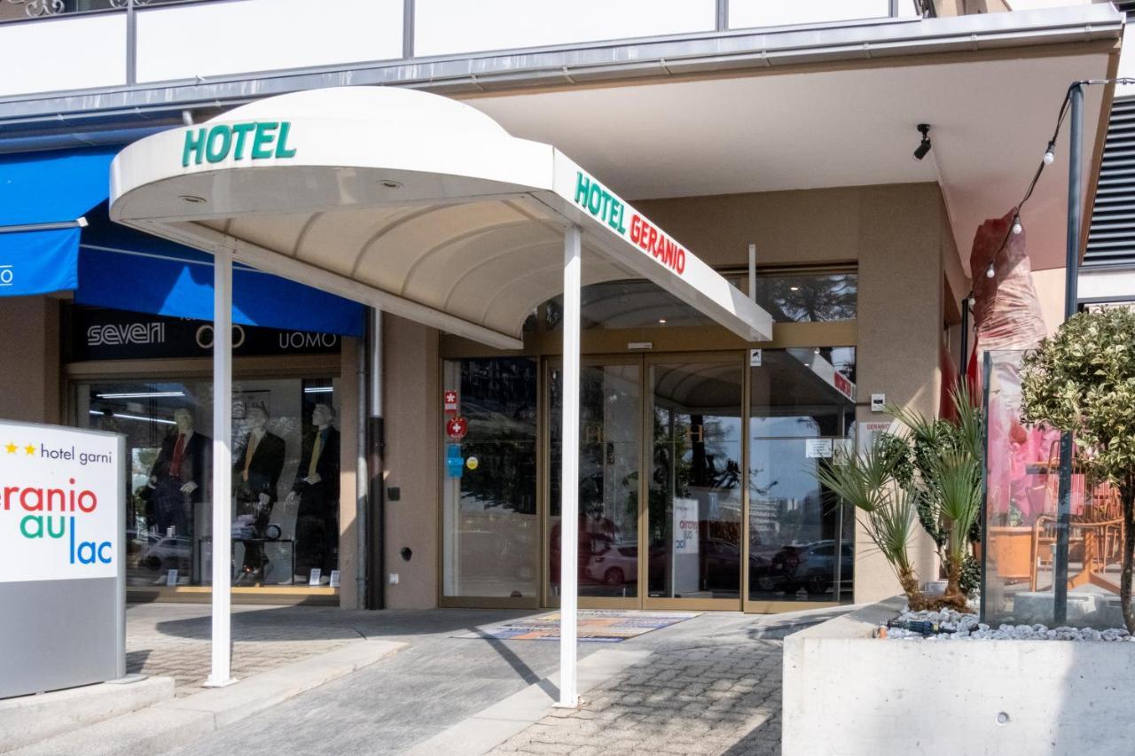 Hotel Geranio Au Lac Muralto Kültér fotó