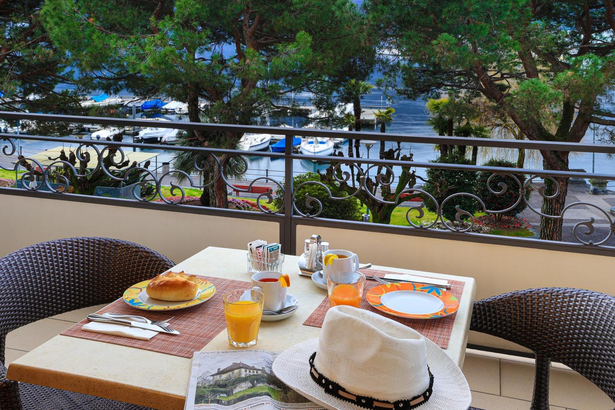 Hotel Geranio Au Lac Muralto Kültér fotó