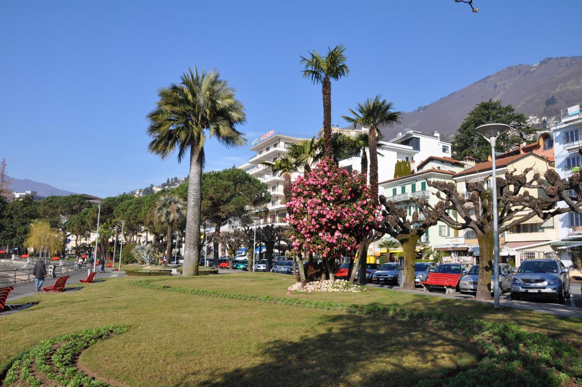 Hotel Geranio Au Lac Muralto Kültér fotó