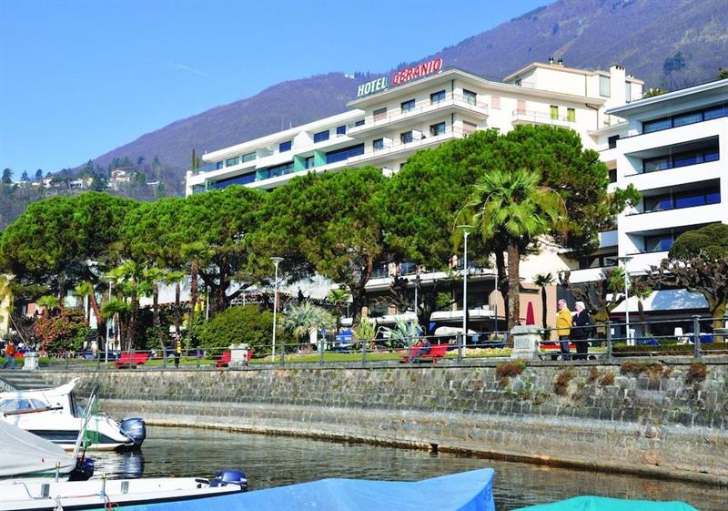 Hotel Geranio Au Lac Muralto Kültér fotó